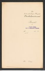 k.k. naturhistorisches Hofmuseum, Intendanzakten 1885-1896 (Hauer), Aktenzahl Z.455.a/1891, Seite 4